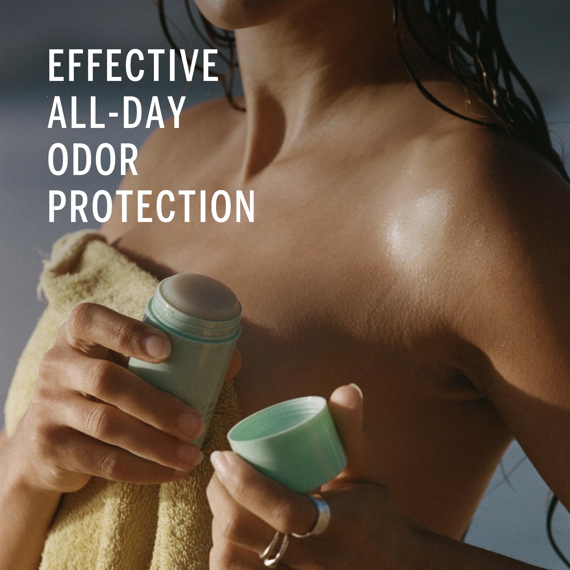 CORPUS Desodorante natural stick, fórmula con enzimas naturales para neutralizar olores