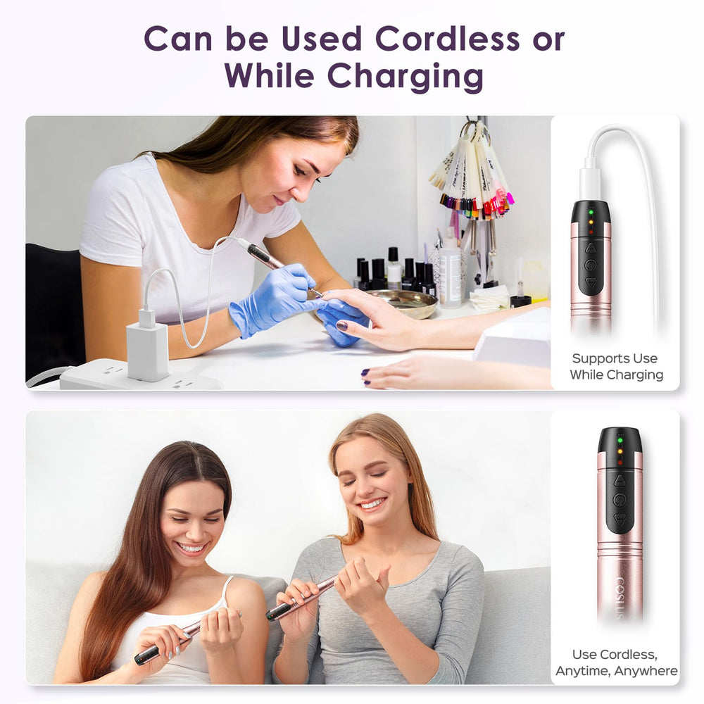 COSLUS C20, 6 brocas profesionales para diferentes diseños.