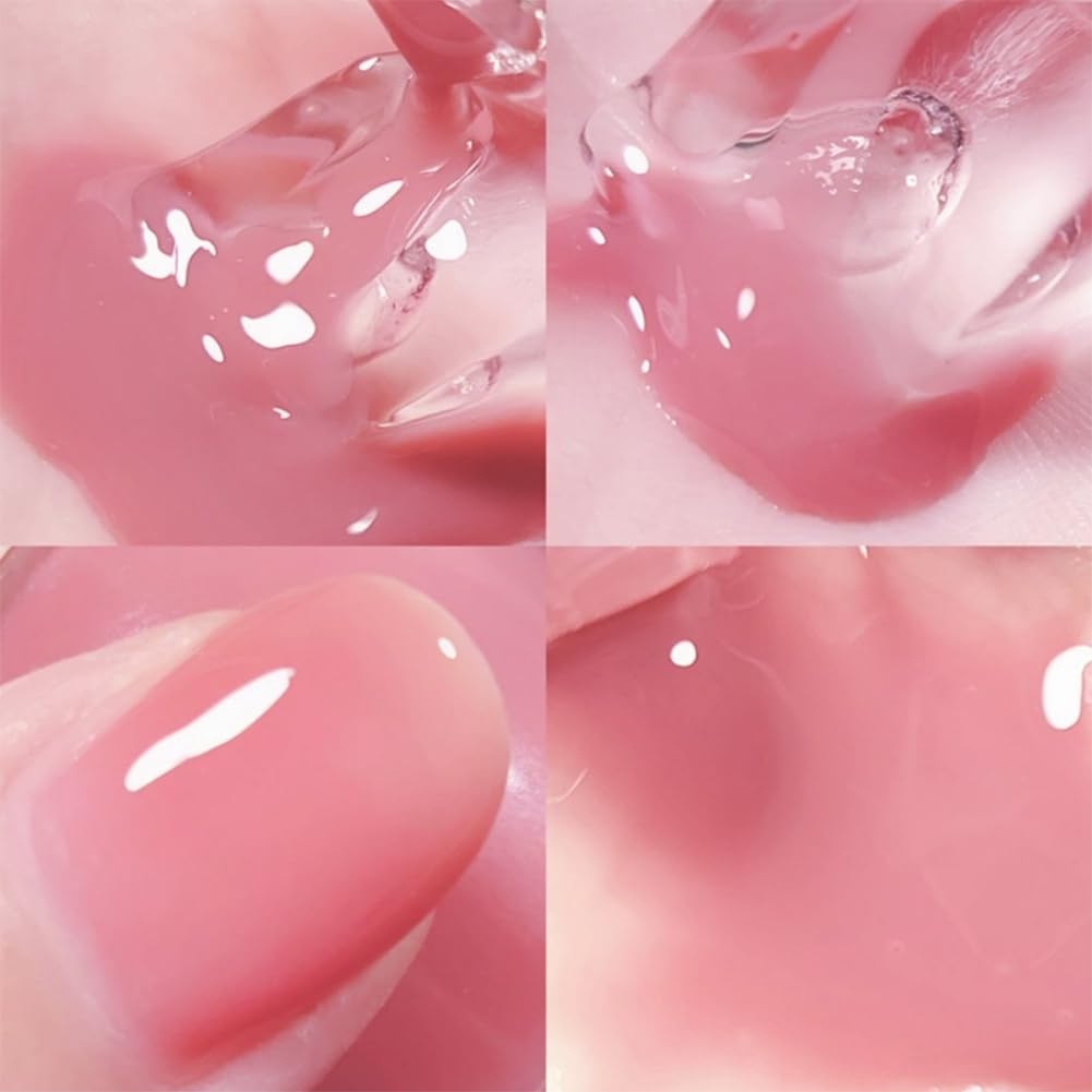 Muestra de color nude COSMOO para probar en una uña.