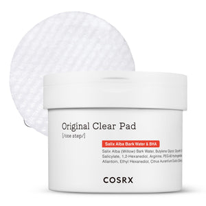 COSRX BHA Toner Pads: caja del producto lista para exfoliar suavemente
