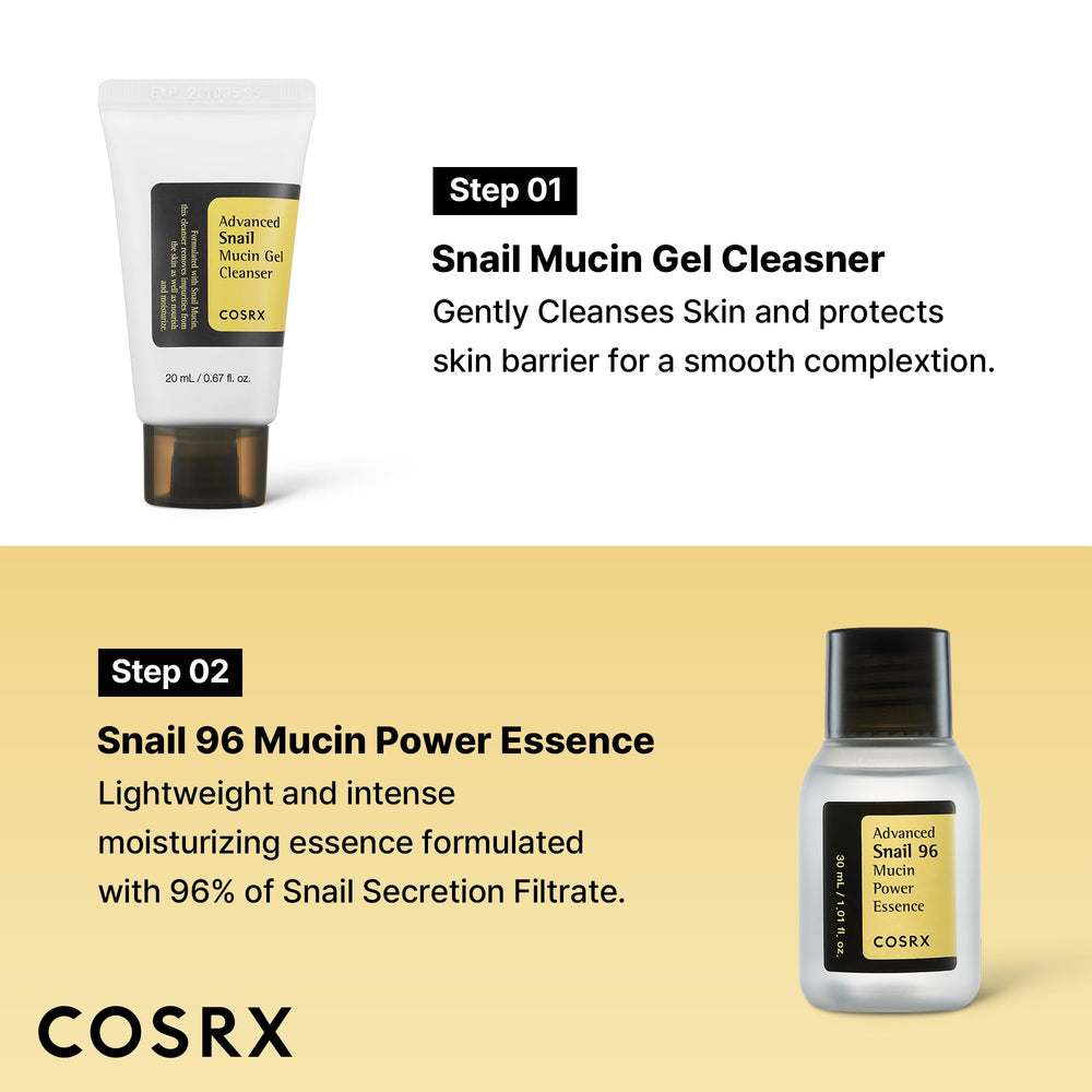COSRX Crema caracol 92 todo-en-uno: calma y mantiene la hidratación de la piel.