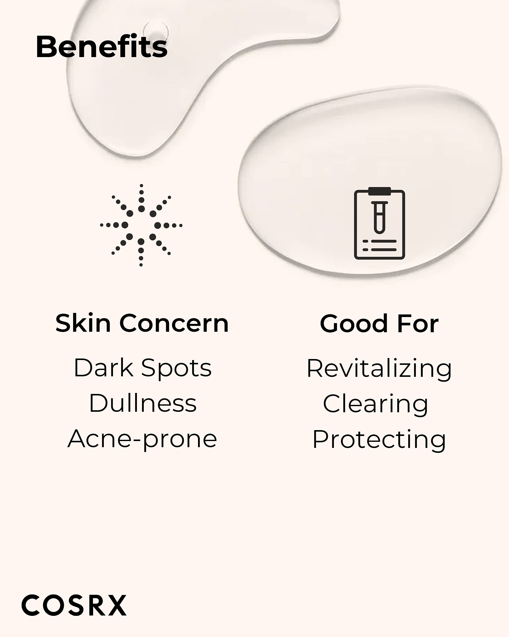 COSRX EGF: textura ligera que se absorbe sin residuo pegajoso.