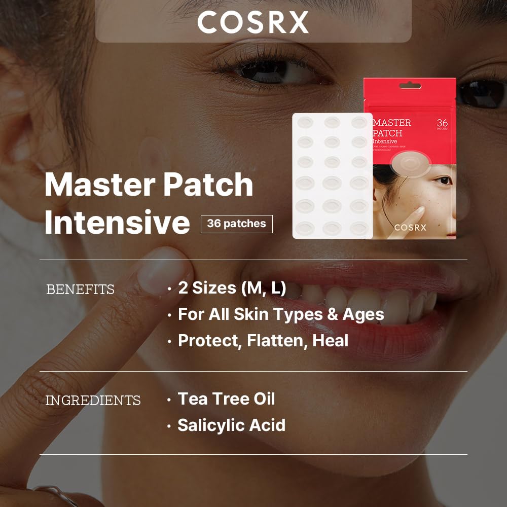 COSRX Master Patch Intensive con aceite de arbol de te para uso puntual