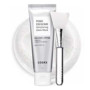COSRX PDRN Exosome Skinplaning Glaze Mask en envase nocturno, ideal para uso nocturno