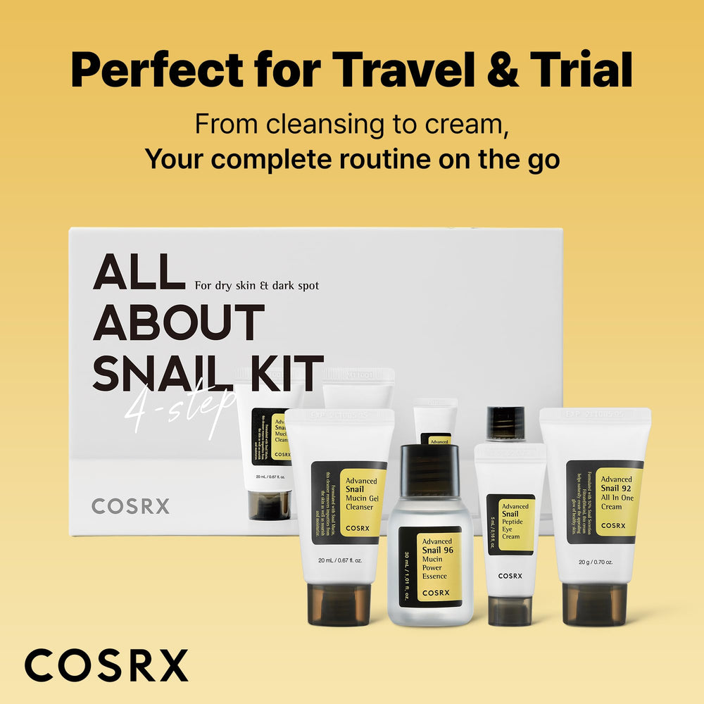 COSRX Serum caracol 96 mucin: hidratación profunda y absorción rápida.