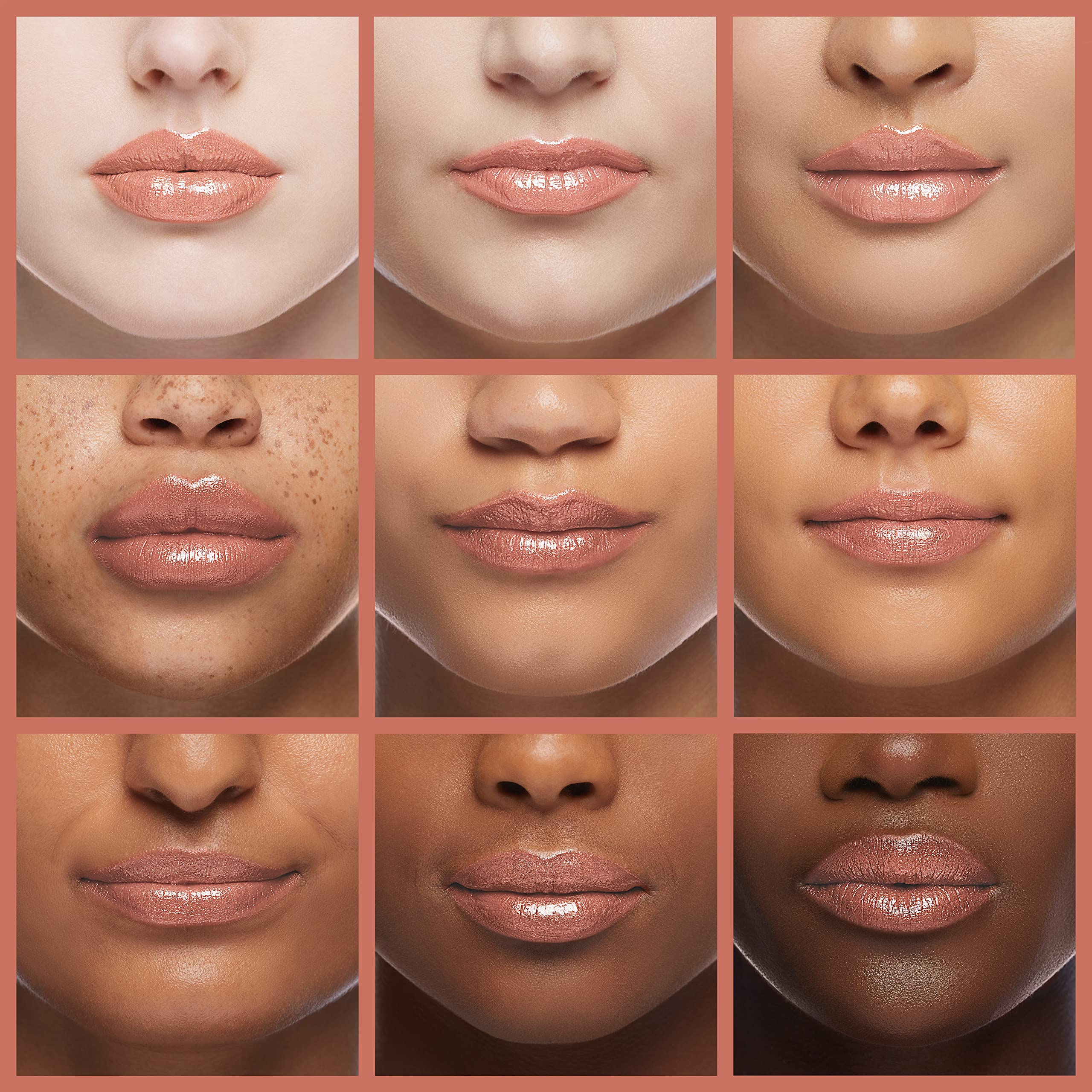 COVERGIRL Barra de labios Color Continuo Melocotón Bronceado 015 - acabado con brillo perlado