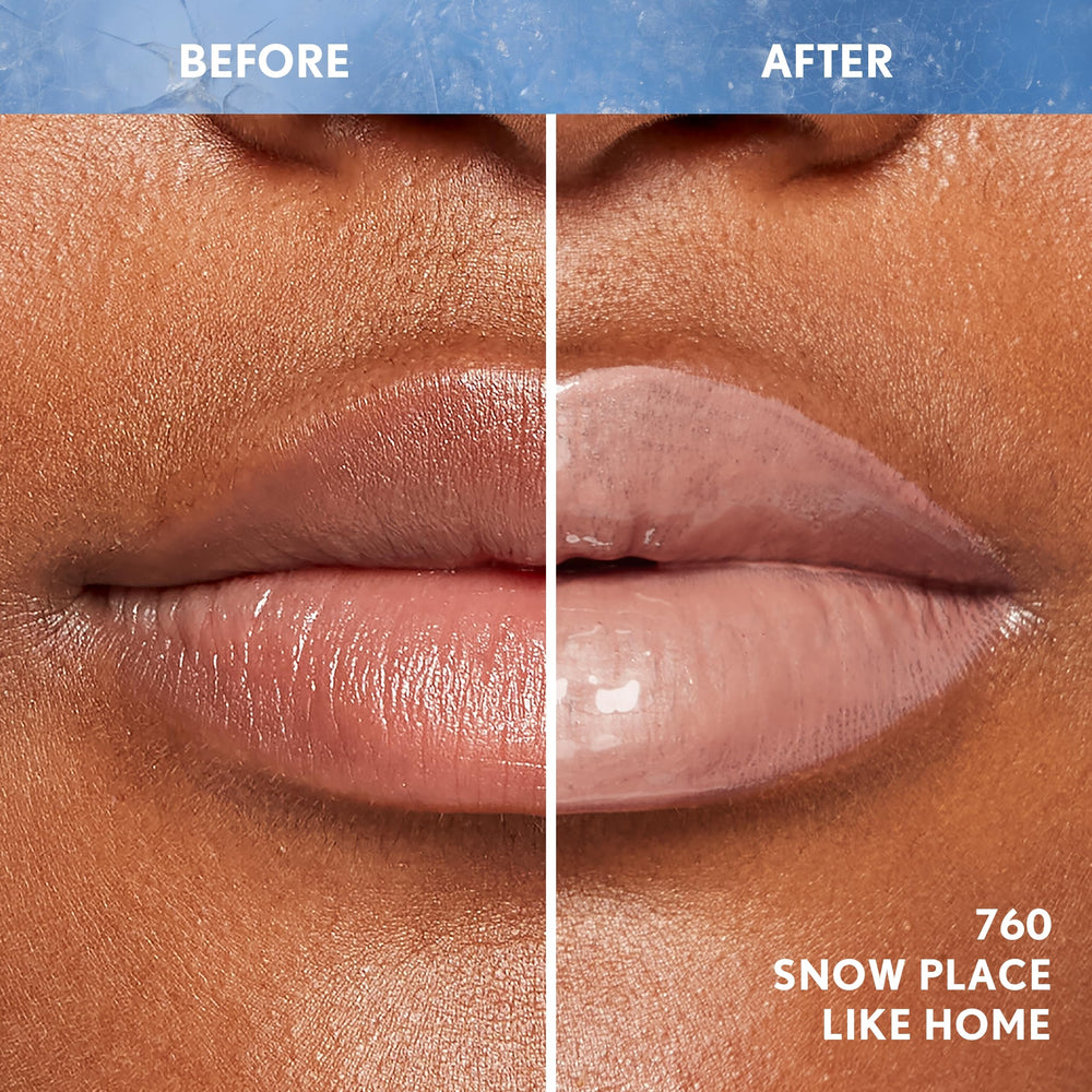 Brillo translúcido con efecto vidrio y brillo duradero.