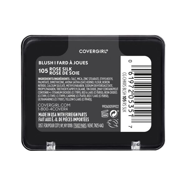 COVERGIRL Cheekers Blush – color natural para un look diario.