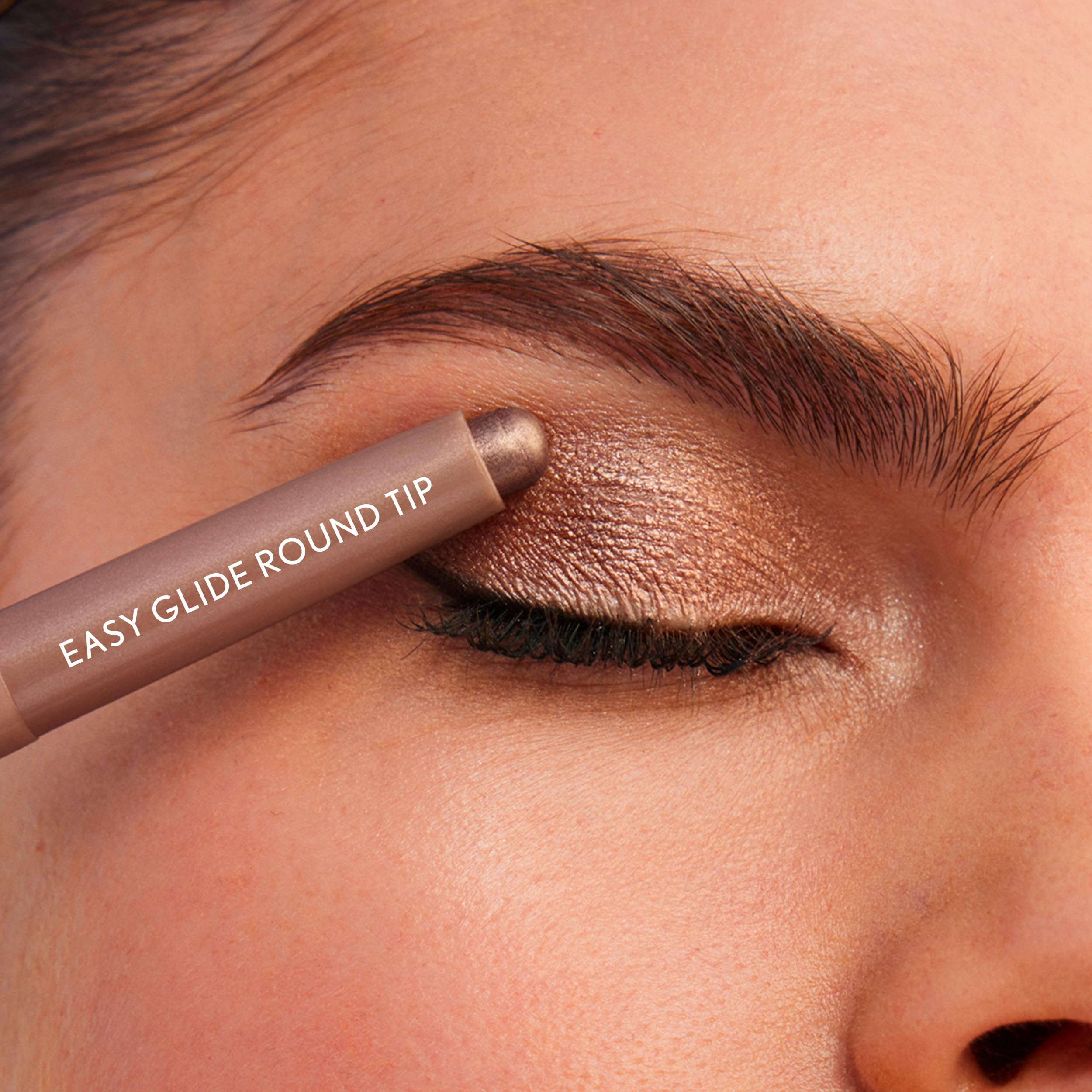 CoverGirl Clean Eye Color Icy Frost, fórmula vegana sin parabenos.