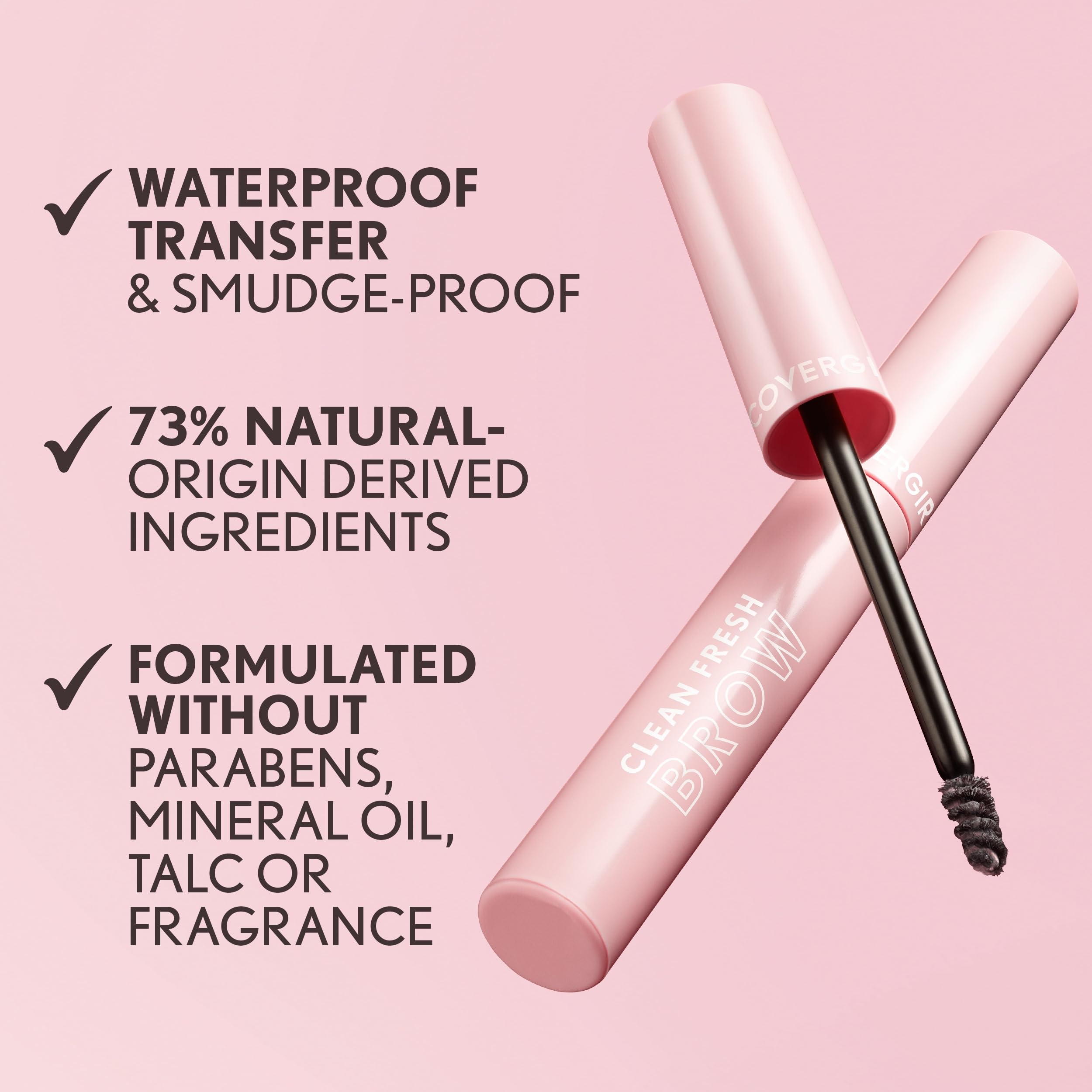 Fijación sin mancha con CoverGirl Clean Fresh Brow