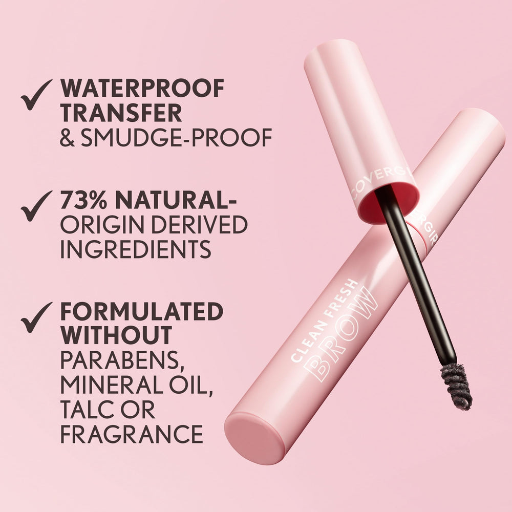 Fijación sin mancha con CoverGirl Clean Fresh Brow