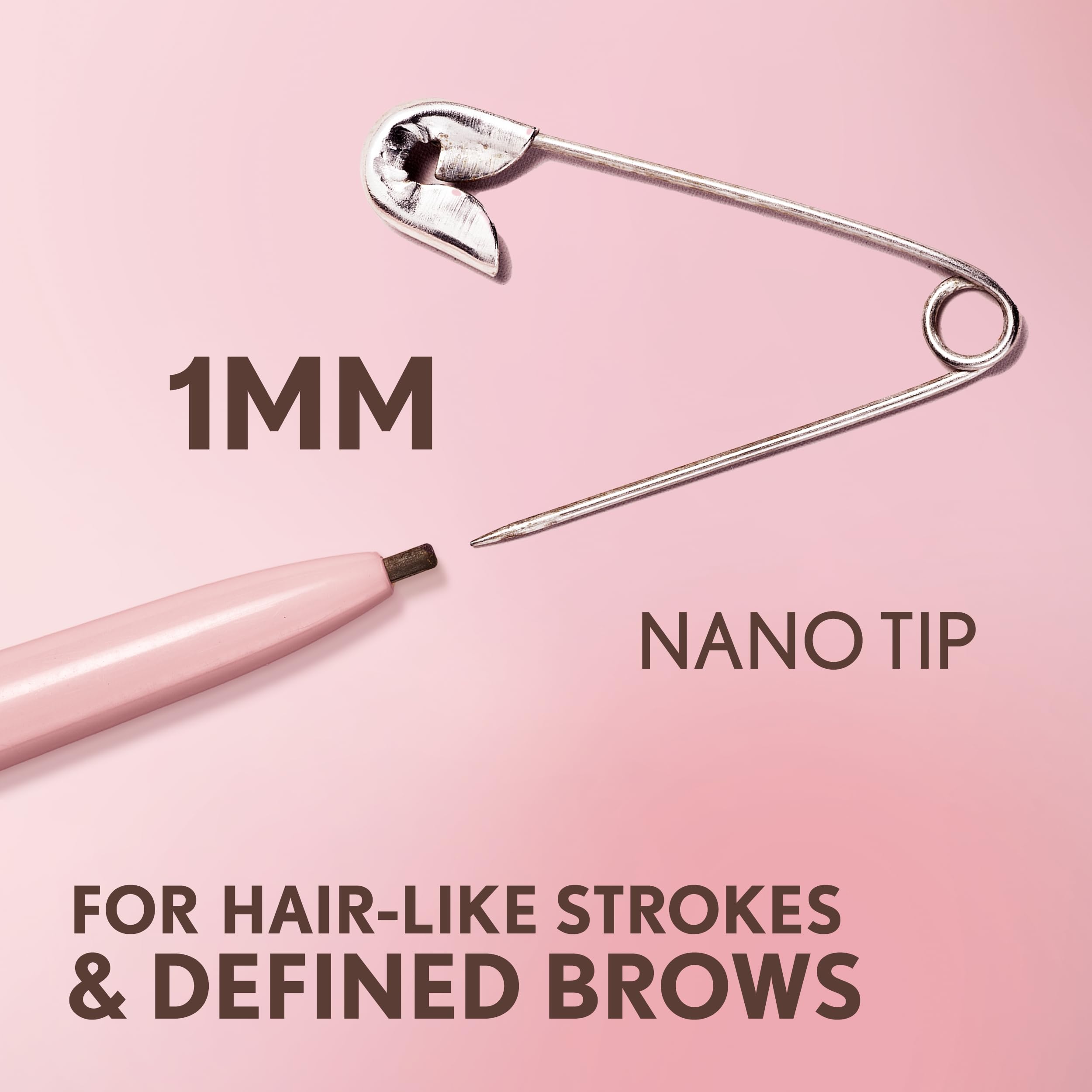 COVERGIRL Clean Fresh Brow Nano: fórmula vegana con vitamina E, ácido hialurónico y escualano.