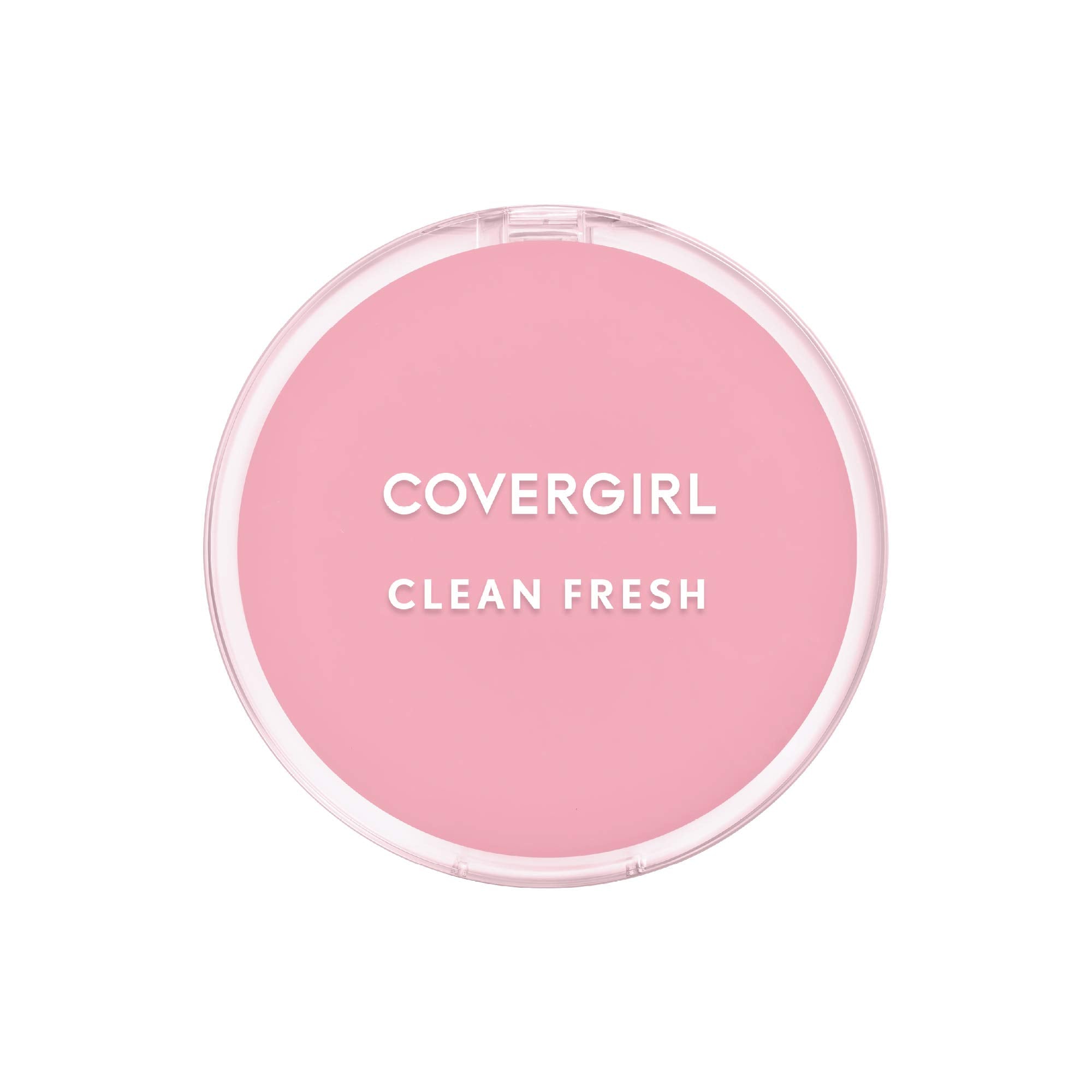 COVERGIRL Clean Fresh Pressed Powder con empaque compacto para retoques en cualquier lugar