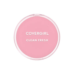 COVERGIRL Clean Fresh Pressed Powder con empaque compacto para retoques en cualquier lugar