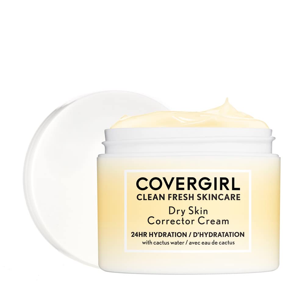 COVERGIRL Clean Fresh Skincare crema hidratante 24h para piel seca y sensible