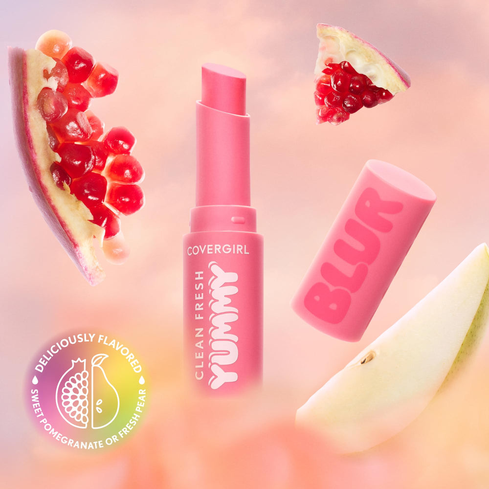 Envase de COVERGIRL Clean Fresh Yummy Blur con diseño práctico