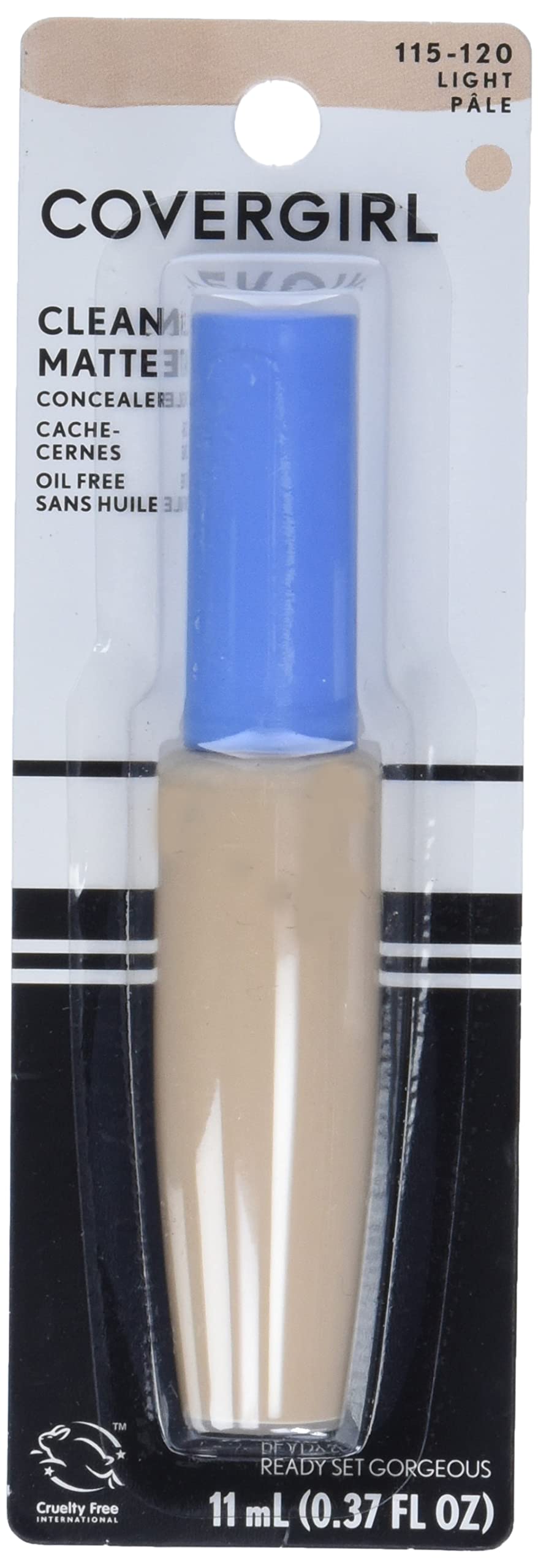 CoverGirl Corrector Matte Envase elegante facilita el uso diario.