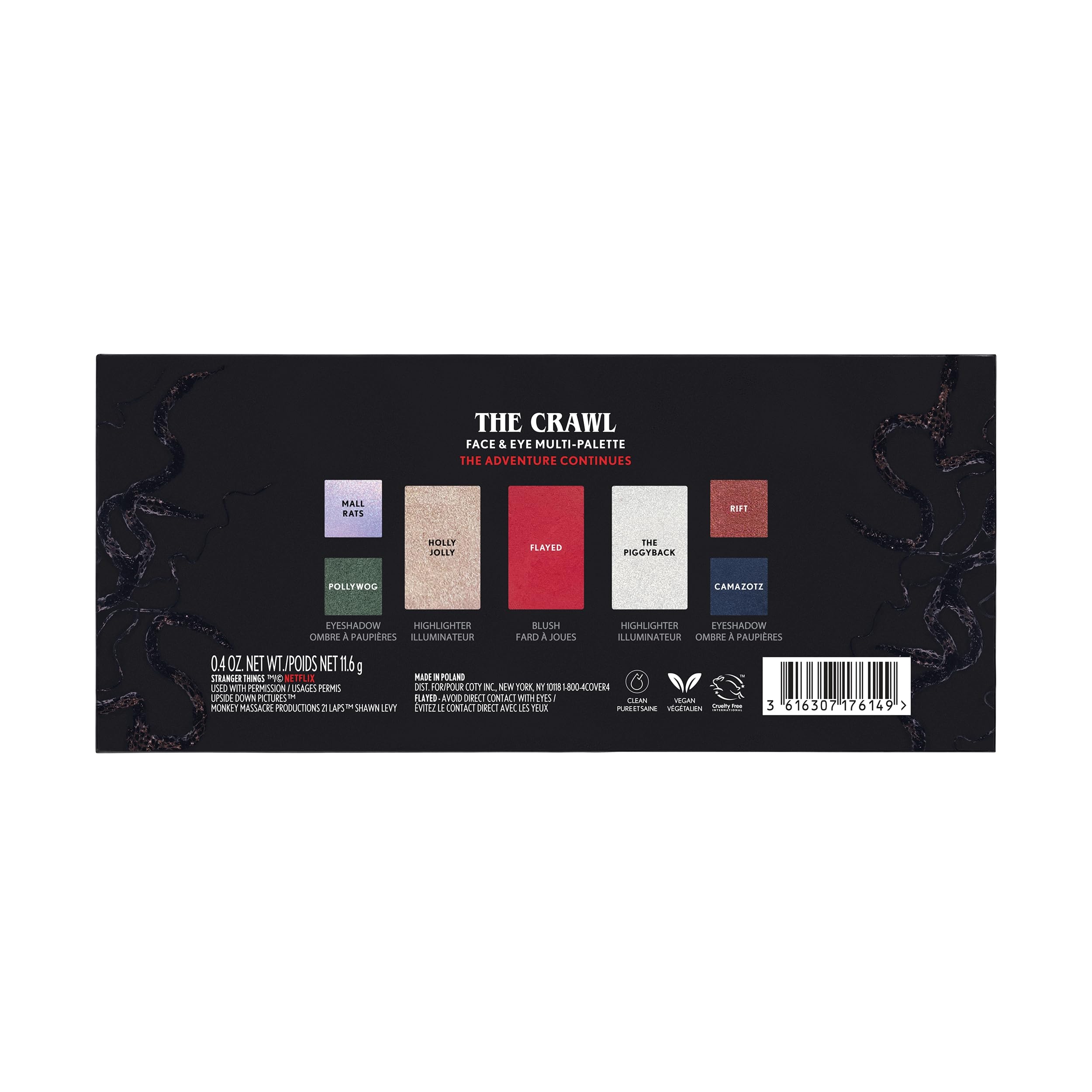 COVERGIRL The Crawl sombra Camazotz navy mate para profundidad