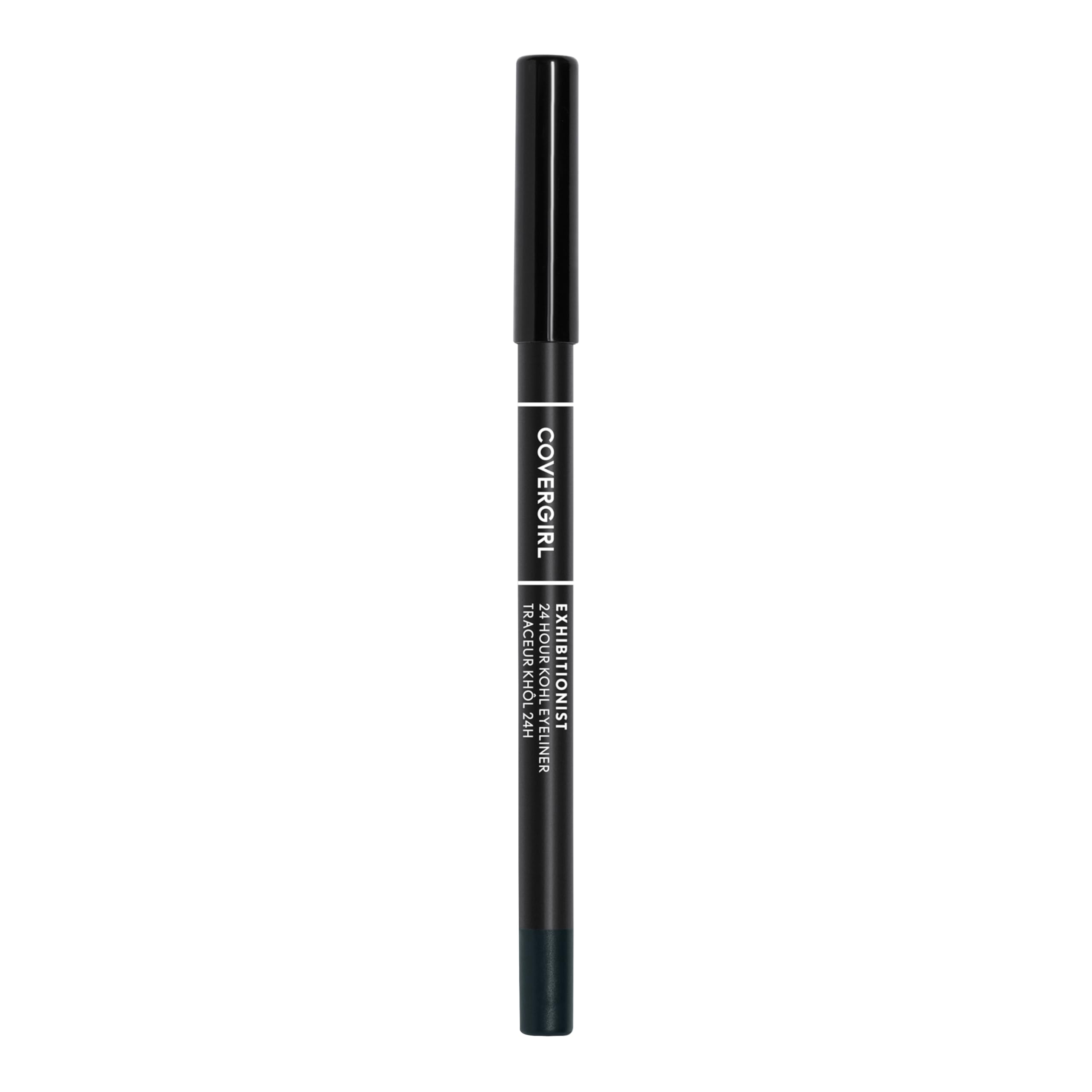 Delineador gel negro COVERGIRL Exhibitionist con aplicación suave para delineado preciso.