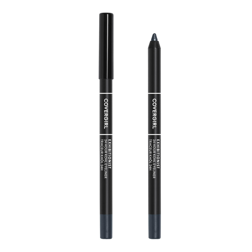 Delineador COVERGIRL Exhibitionist color carbón, acabado suave y duradero