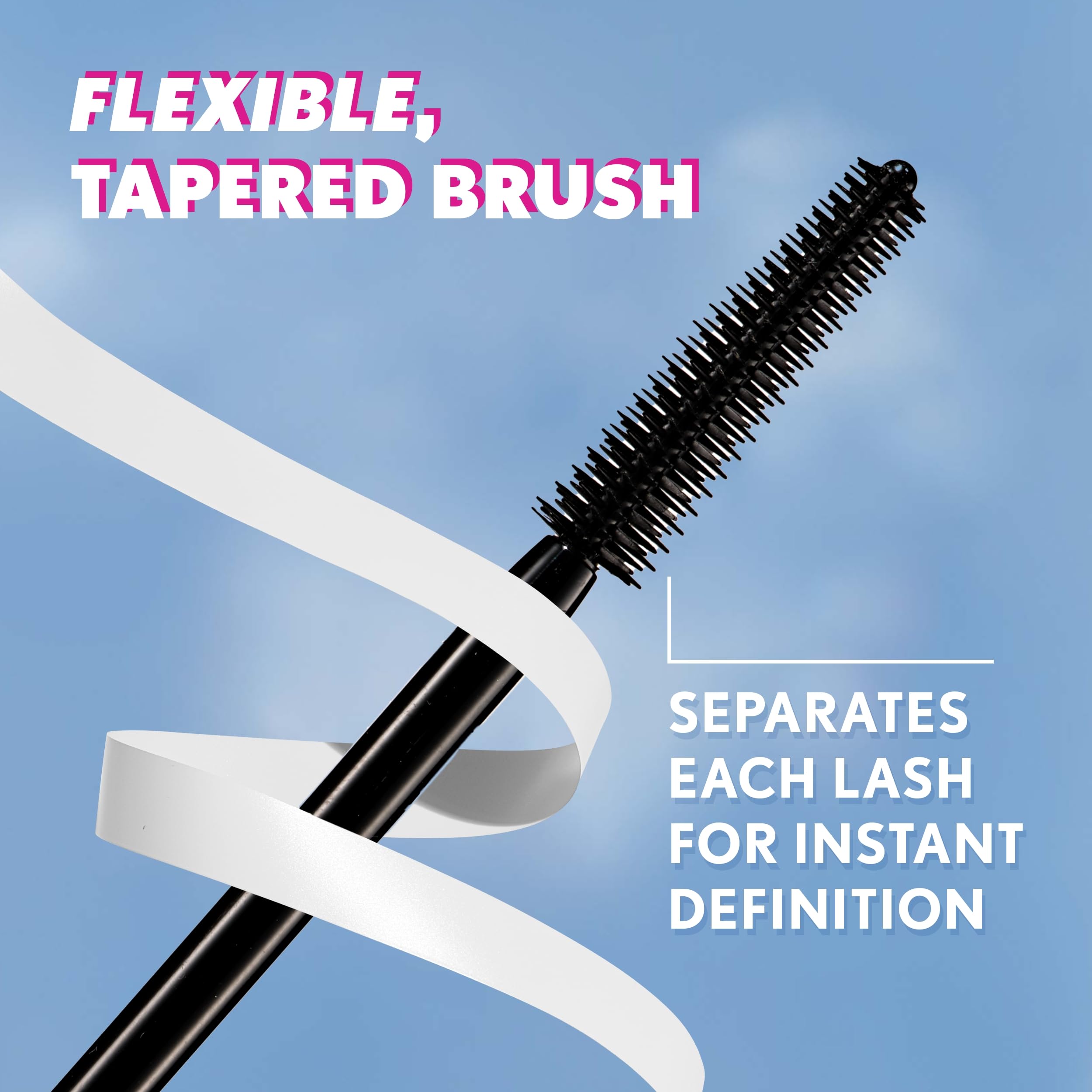 COVERGIRL Eye Enhancer Wrap Tubing Mascara apta para ojos sensibles y lentes de contacto.