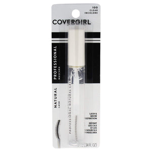 COVERGIRL gel transparente para cejas y pestañas, acabado natural y fijación suave