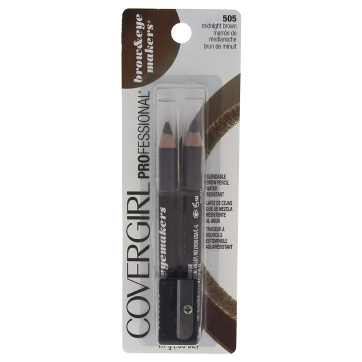 COVERGIRL lápiz cejas punta micro para trazos precisos y definición duradera.