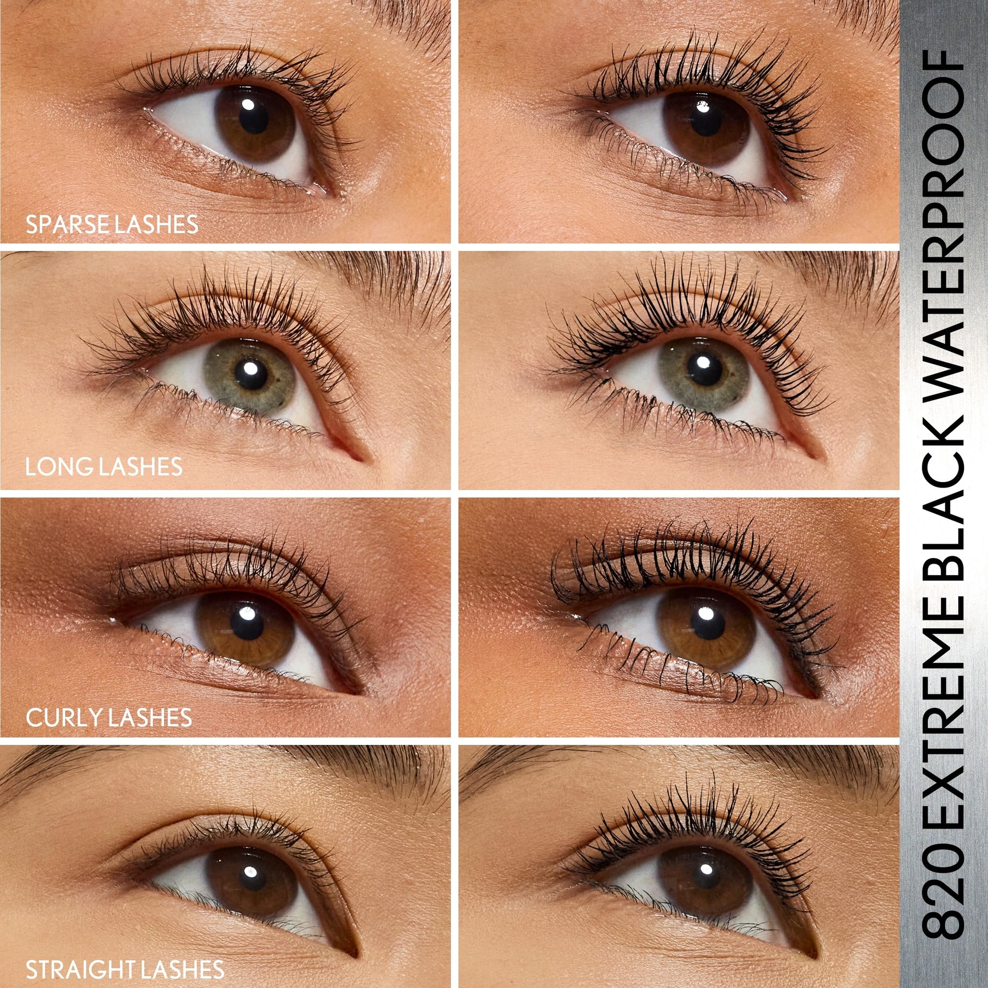 COVERGIRL Lash Blast Bond Volume Mascara muestra volumen 5x en una pasada