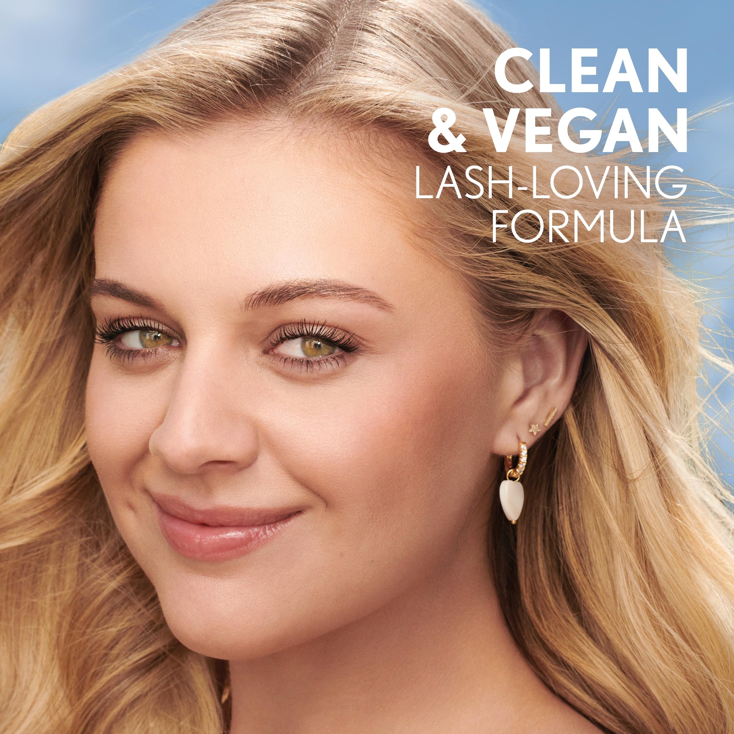COVERGIRL Lash Blast Clean Volume Mascara, envase reciclado certificado FSC.
