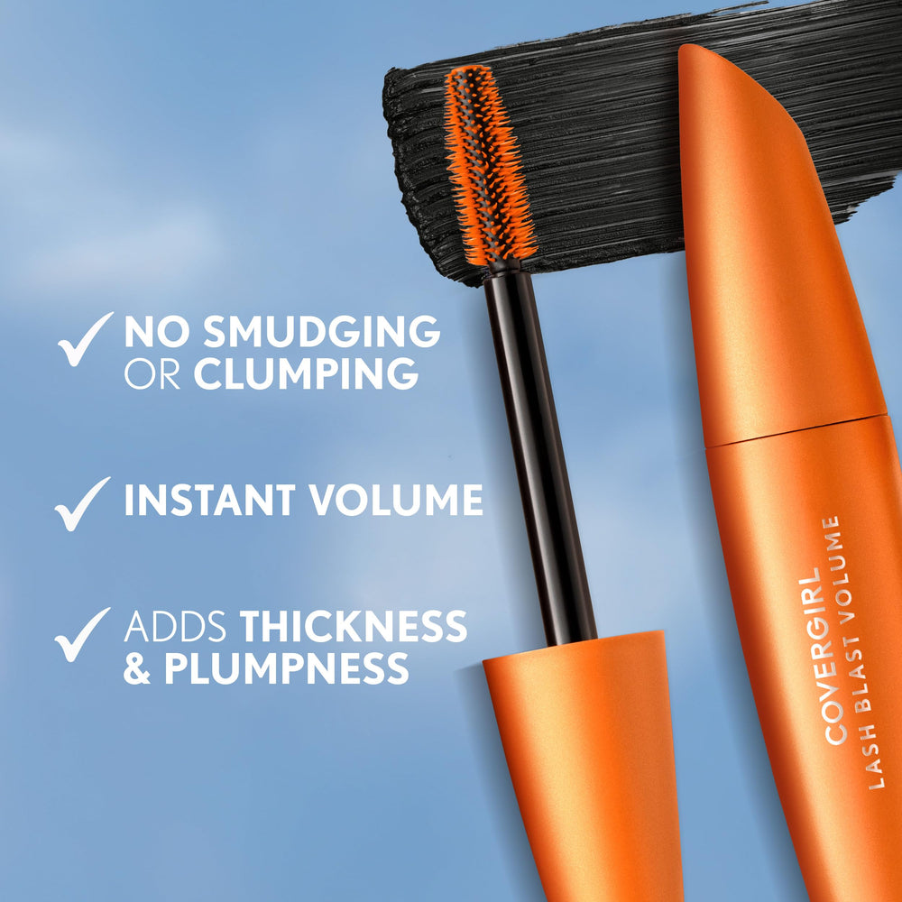 COVERGIRL Lash Blast Mascara brocha sin grumos para pestañas definidas
