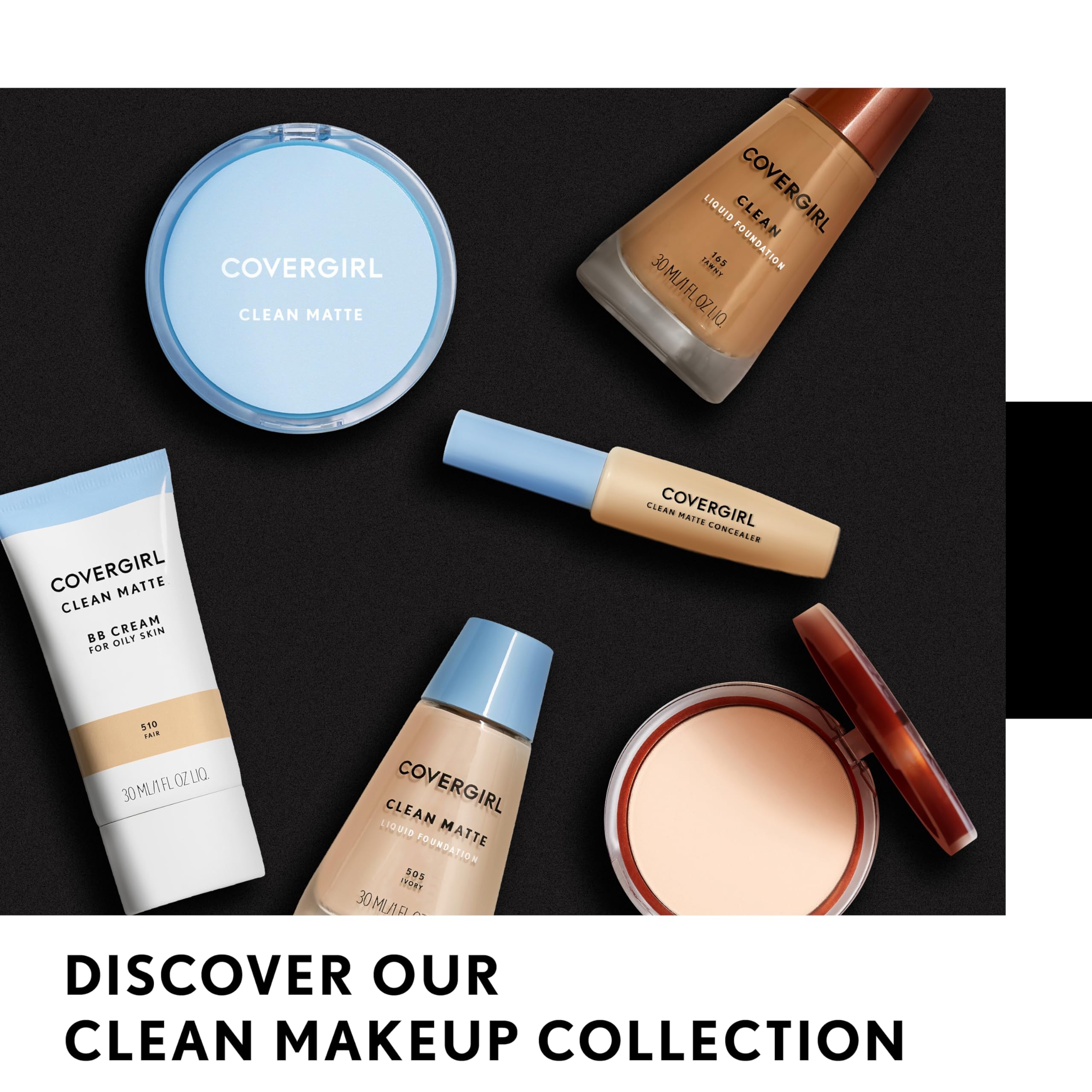 CoverGirl base, tono natural, acabado mate natural