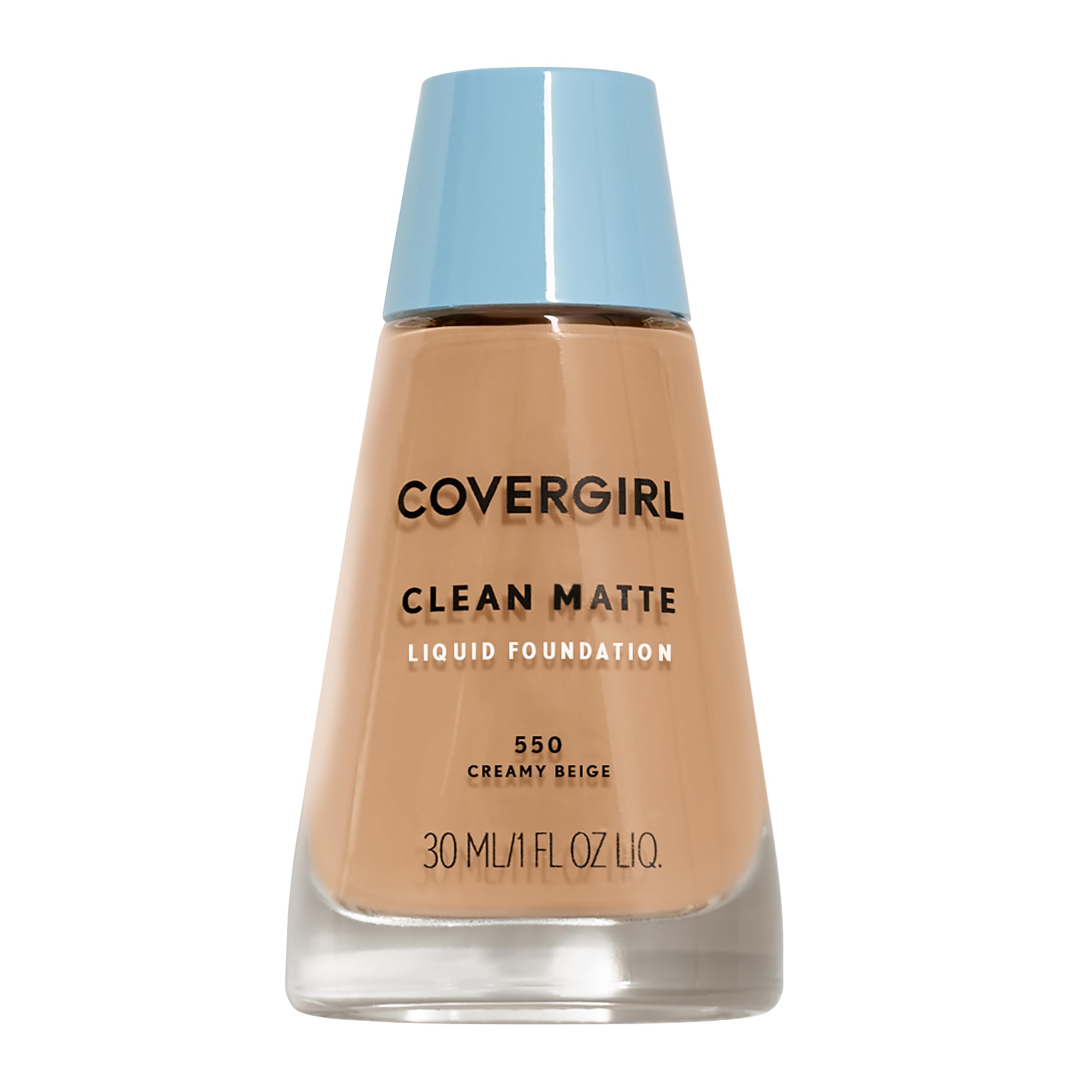 CoverGirl Maquillaje líquido, botella 1oz, acabado mate para piel grasa