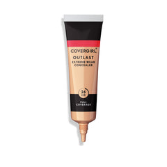 COVERGIRL Outlast Extreme Wear Concealer Ivory 805 con aplicador para retoques rápidos y cobertura precisa.