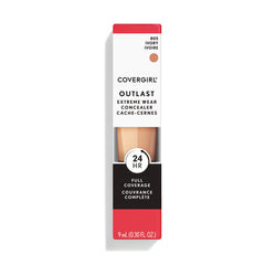 COVERGIRL Outlast Extreme Wear Concealer Ivory 805 ofrece cobertura uniforme para imperfecciones.