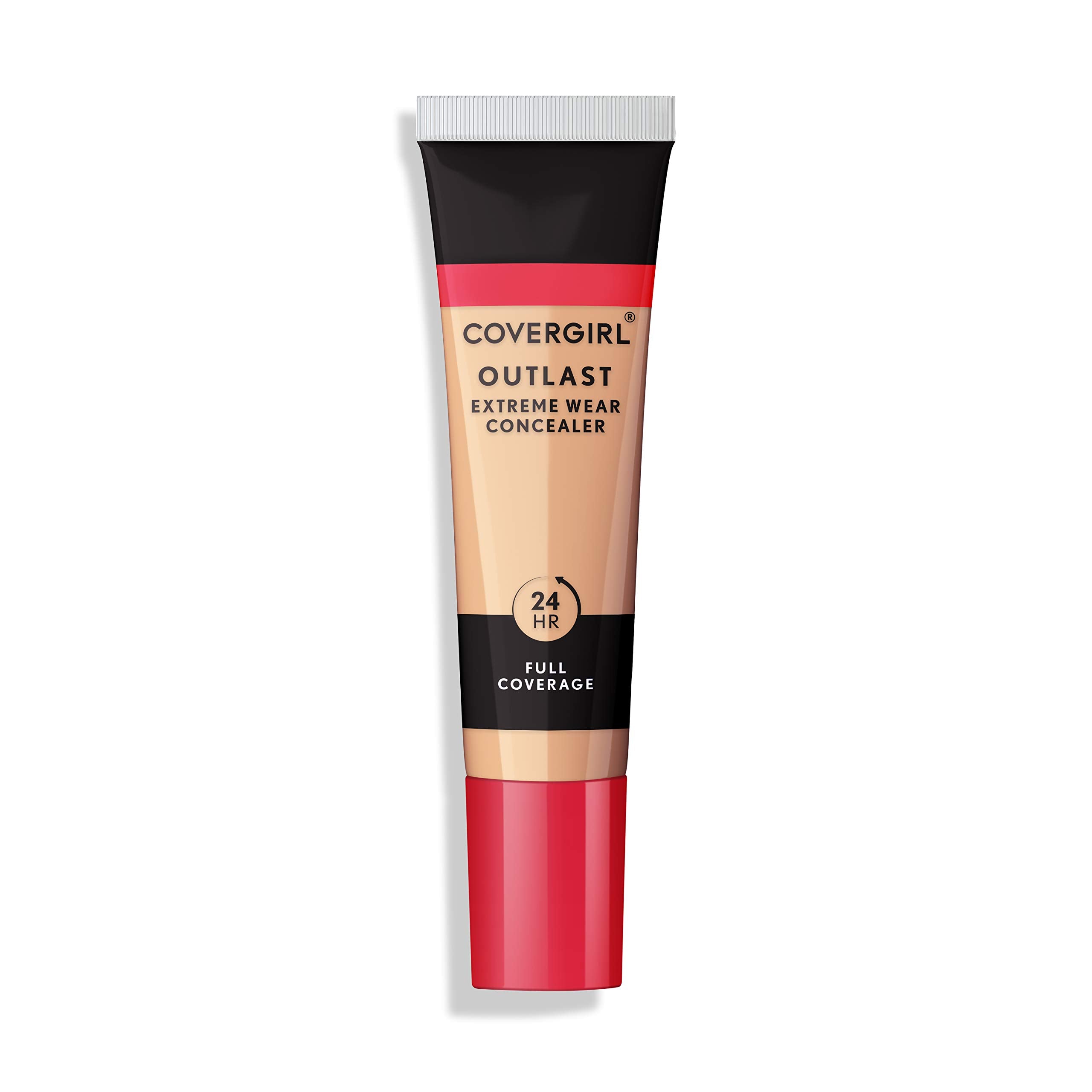COVERGIRL Outlast Extreme Wear Concealer Ivory 805 en tubo compacto para uso diario.