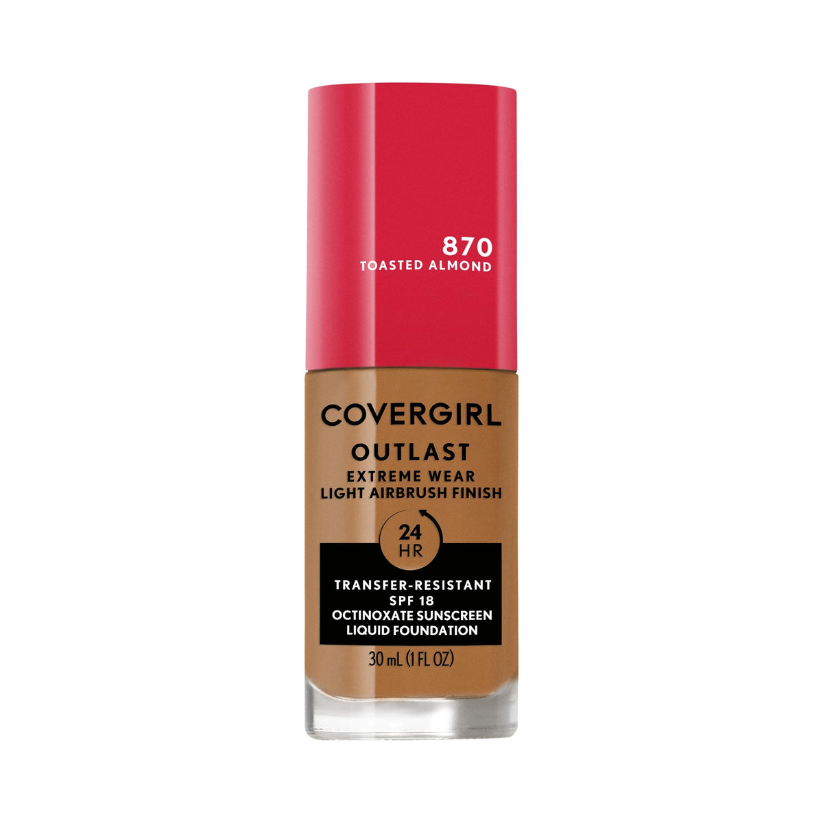 Covergirl Outlast Extreme Wear fundación de larga duración para un acabado natural
