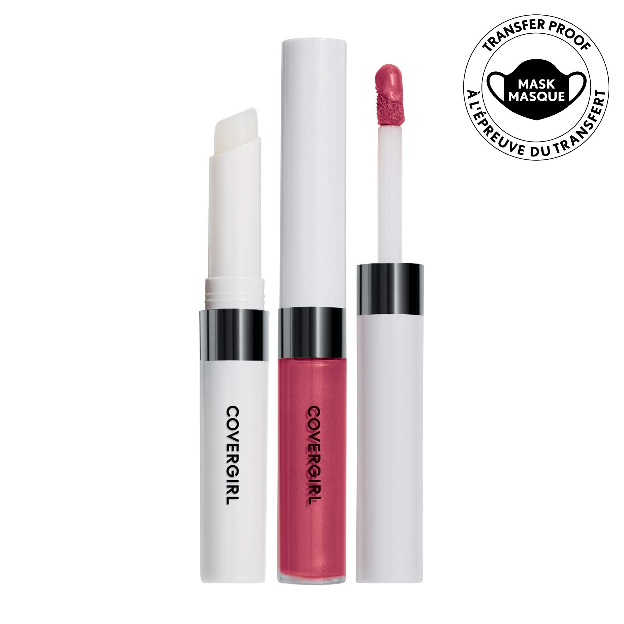 COVERGIRL Outlast fórmula hidratante mantiene labios suaves.