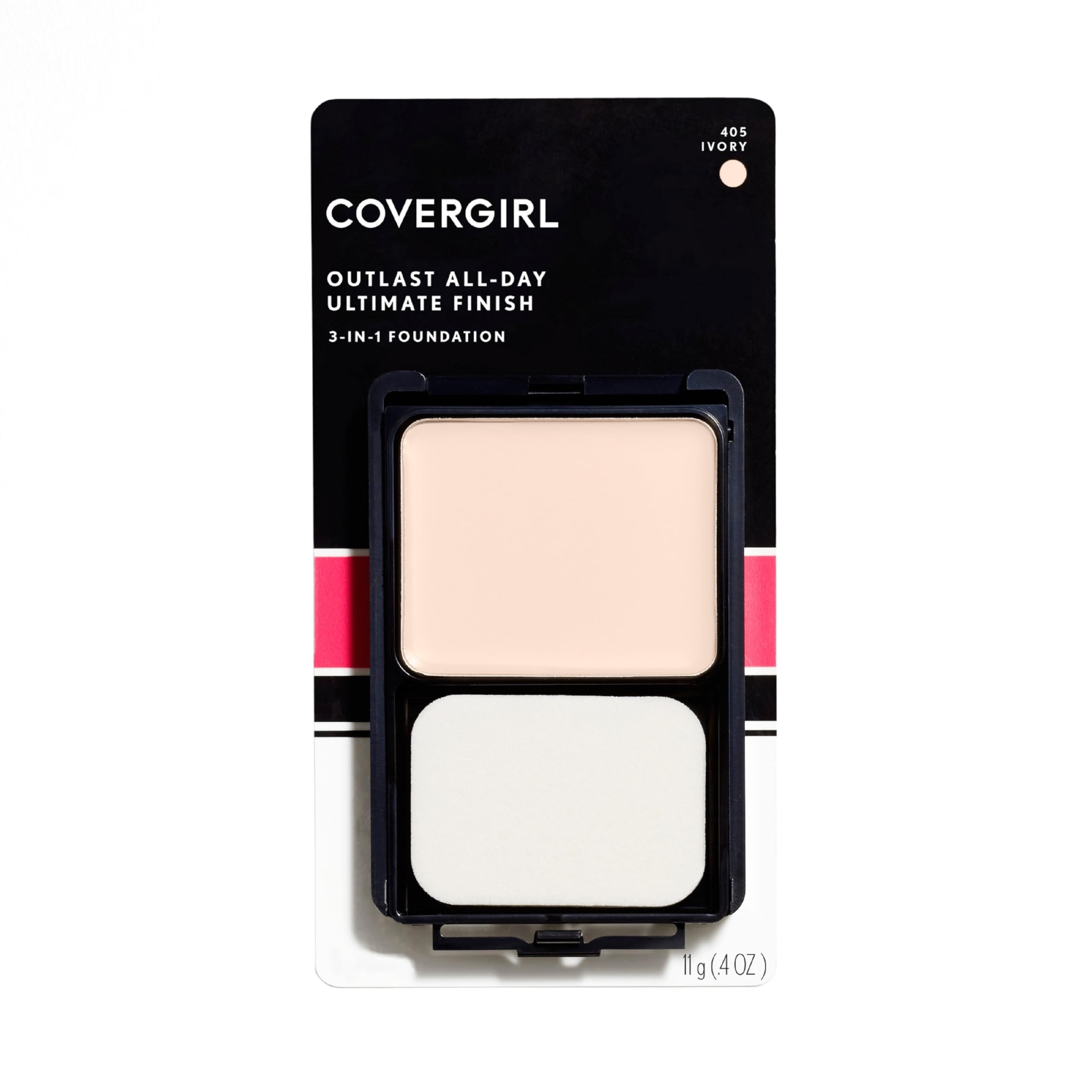 COVERGIRL Outlast fundación con acabado polvo en frasco para cobertura duradera