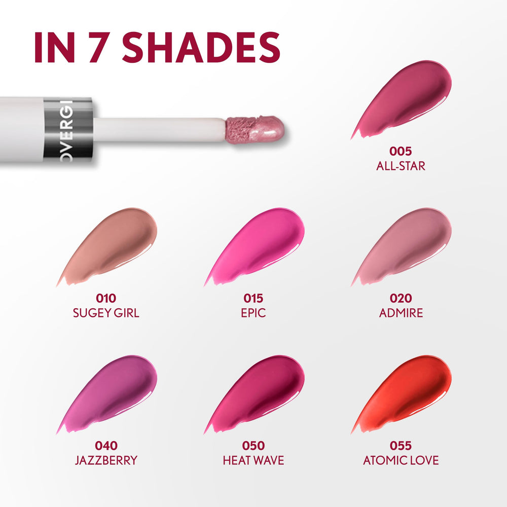 Sello Cruelty-Free en Covergirl Outlast Lip Color 010 Sugey Girl.