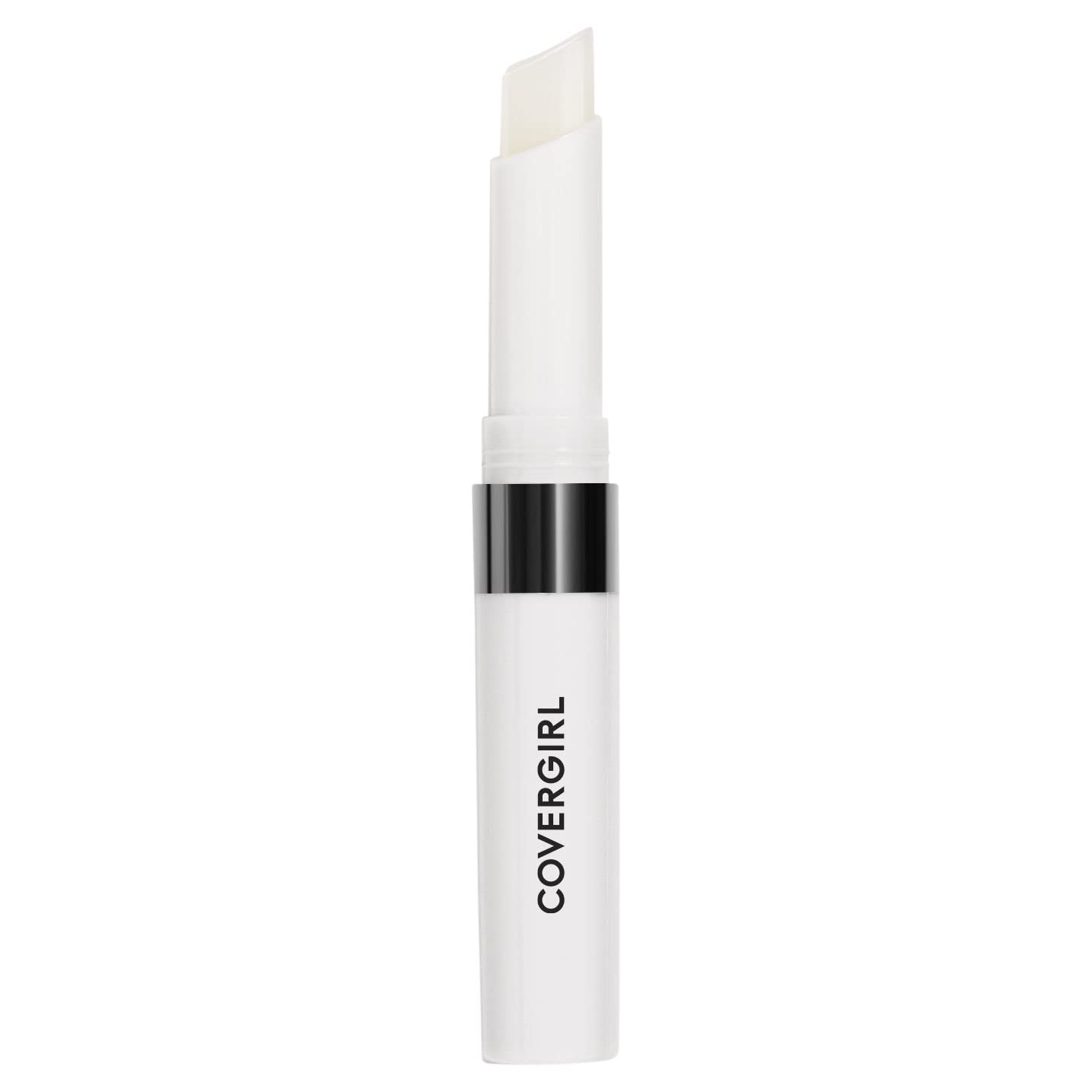 Aplicación de COVERGIRL Outlast Top Coat para sellar color y brillo.