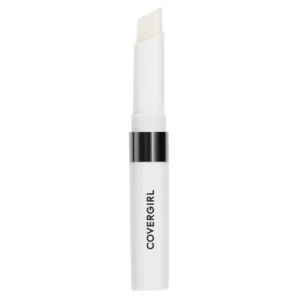 Aplicación de COVERGIRL Outlast Top Coat para sellar color y brillo.