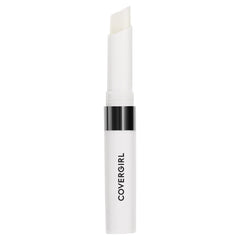 Aplicación de COVERGIRL Outlast Top Coat para sellar color y brillo.