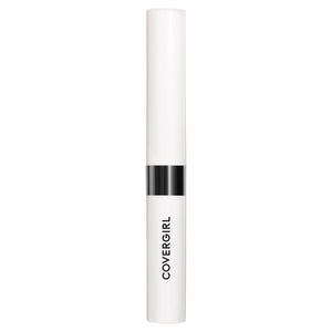 COVERGIRL Outlast Top Coat en botella transparente para brillo duradero.