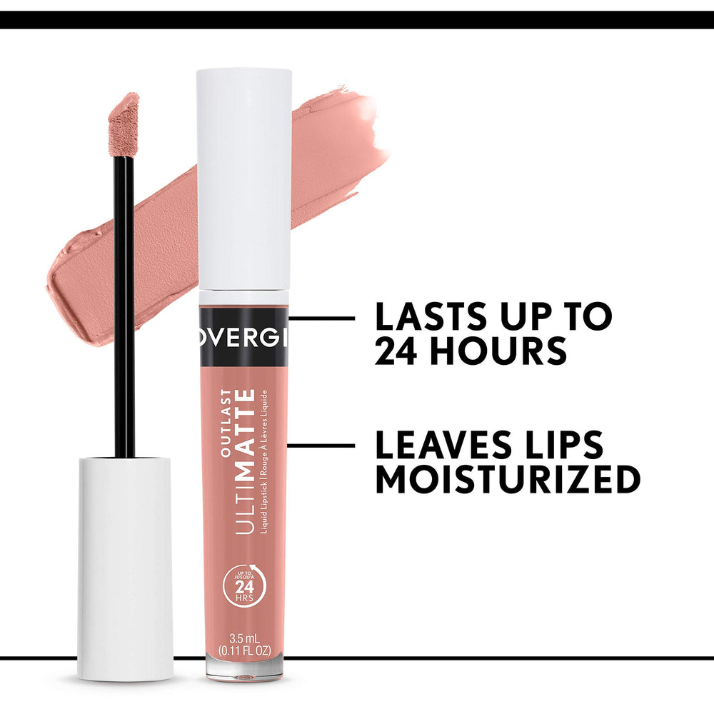 CoverGirl Outlast Ultimatte labios hidratados todo el día.
