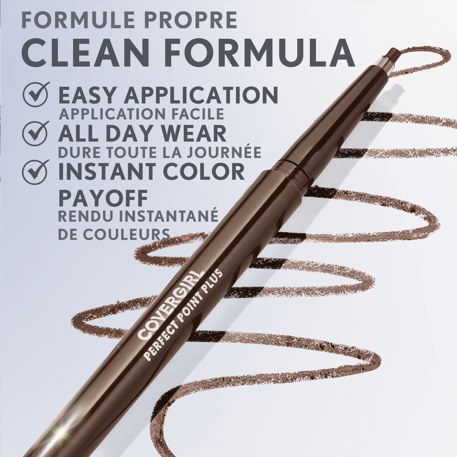 Covergirl perfecto para uso diario con aplicación suave.
