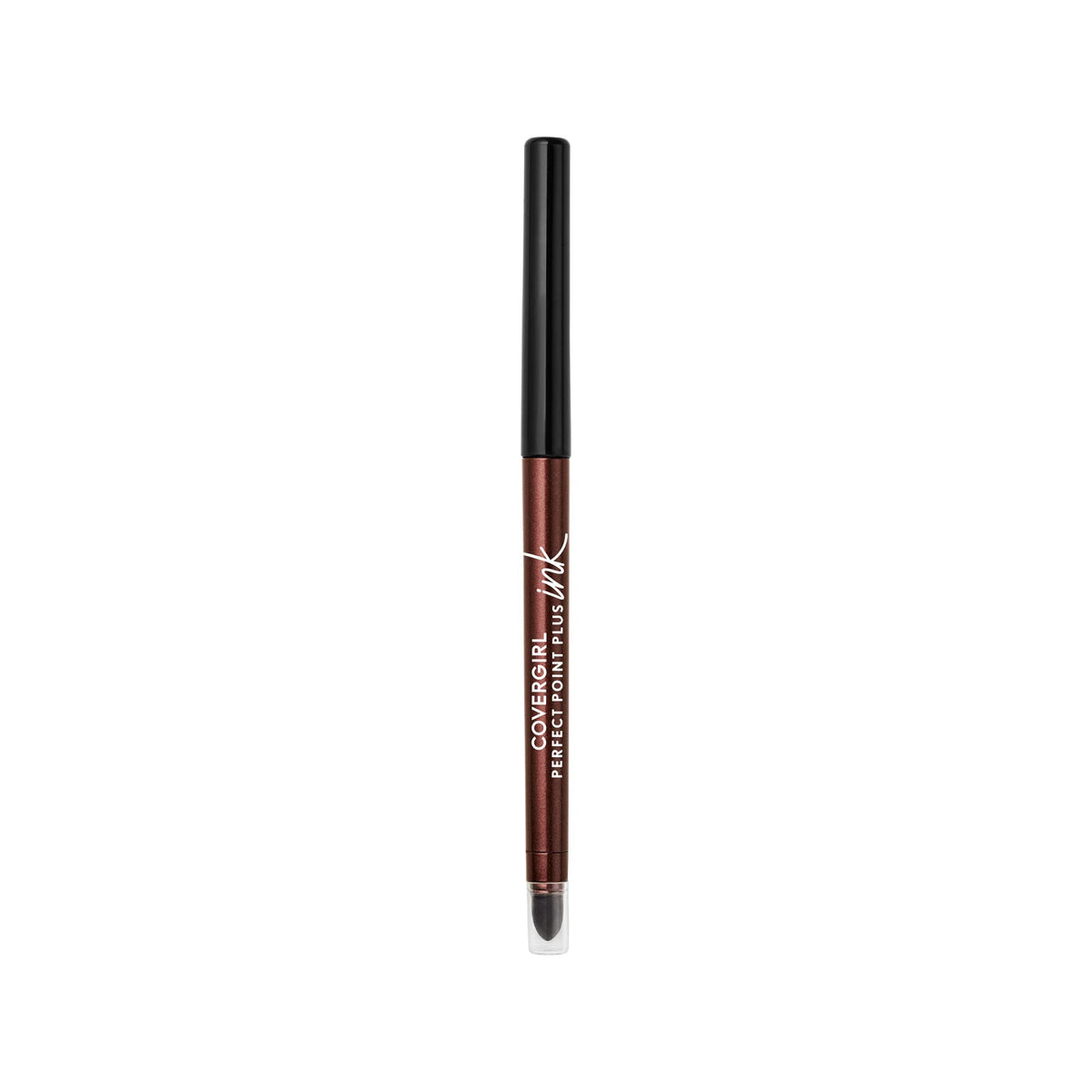 COVERGIRL Perfect Point Plus Ink Gel Eyeliner en empaque, lista para comprar.