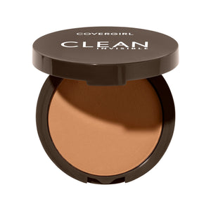 CoverGirl polvo compacto invisible, acabado natural y ligero para uso diario.