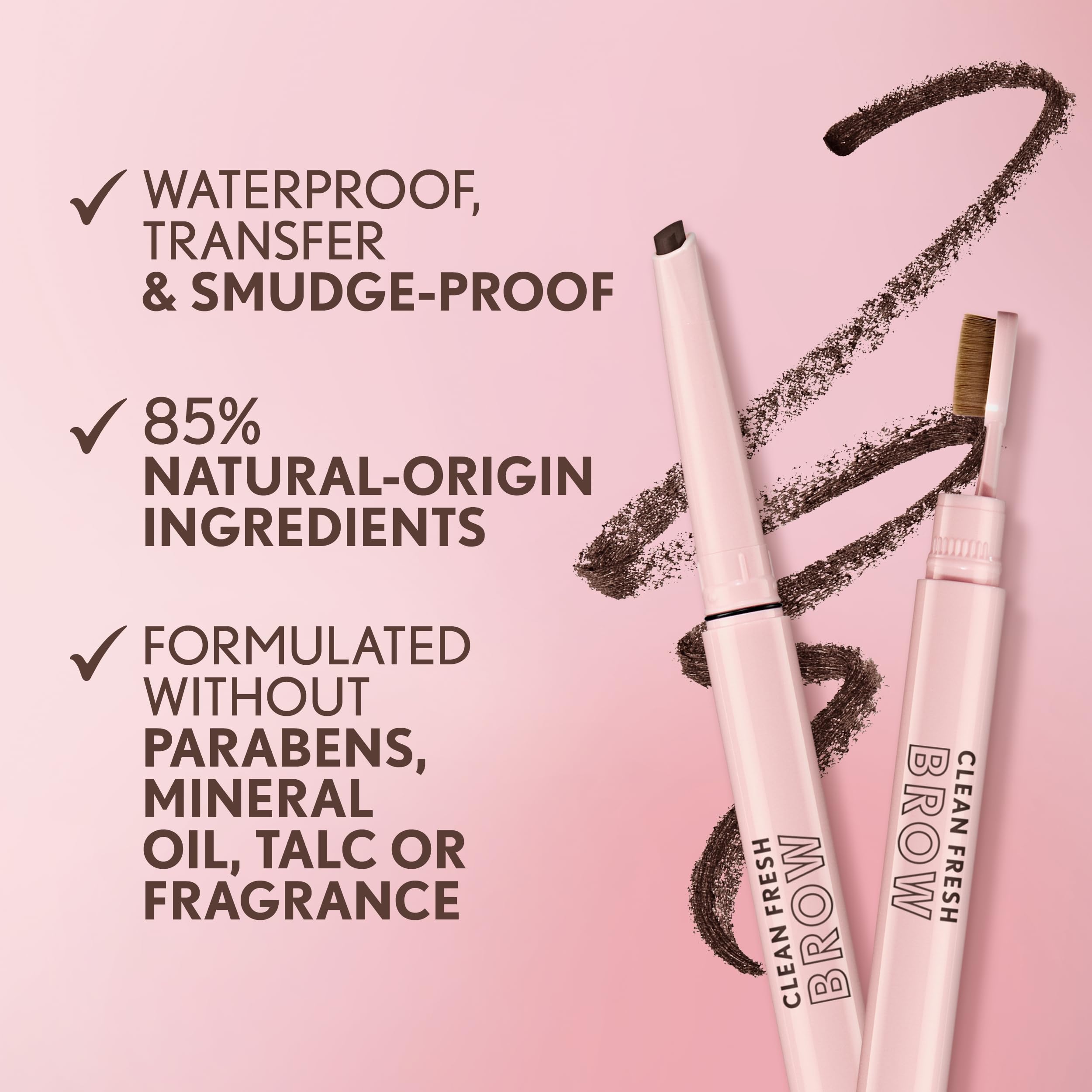 CoverGirl pomada relleno cejas brocha integrada para aplicación rápida