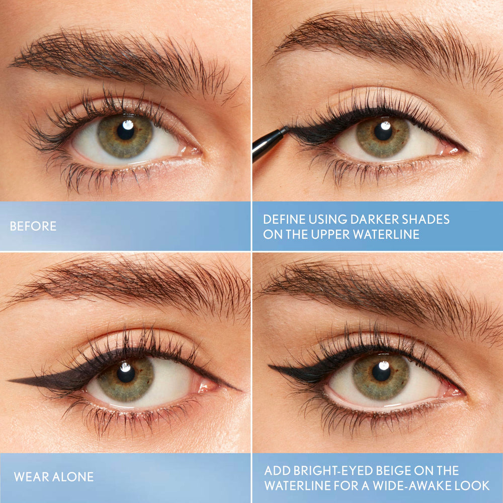 CoverGirl línea de pestañas probado oftalmológicamente, apto para ojos sensibles.
