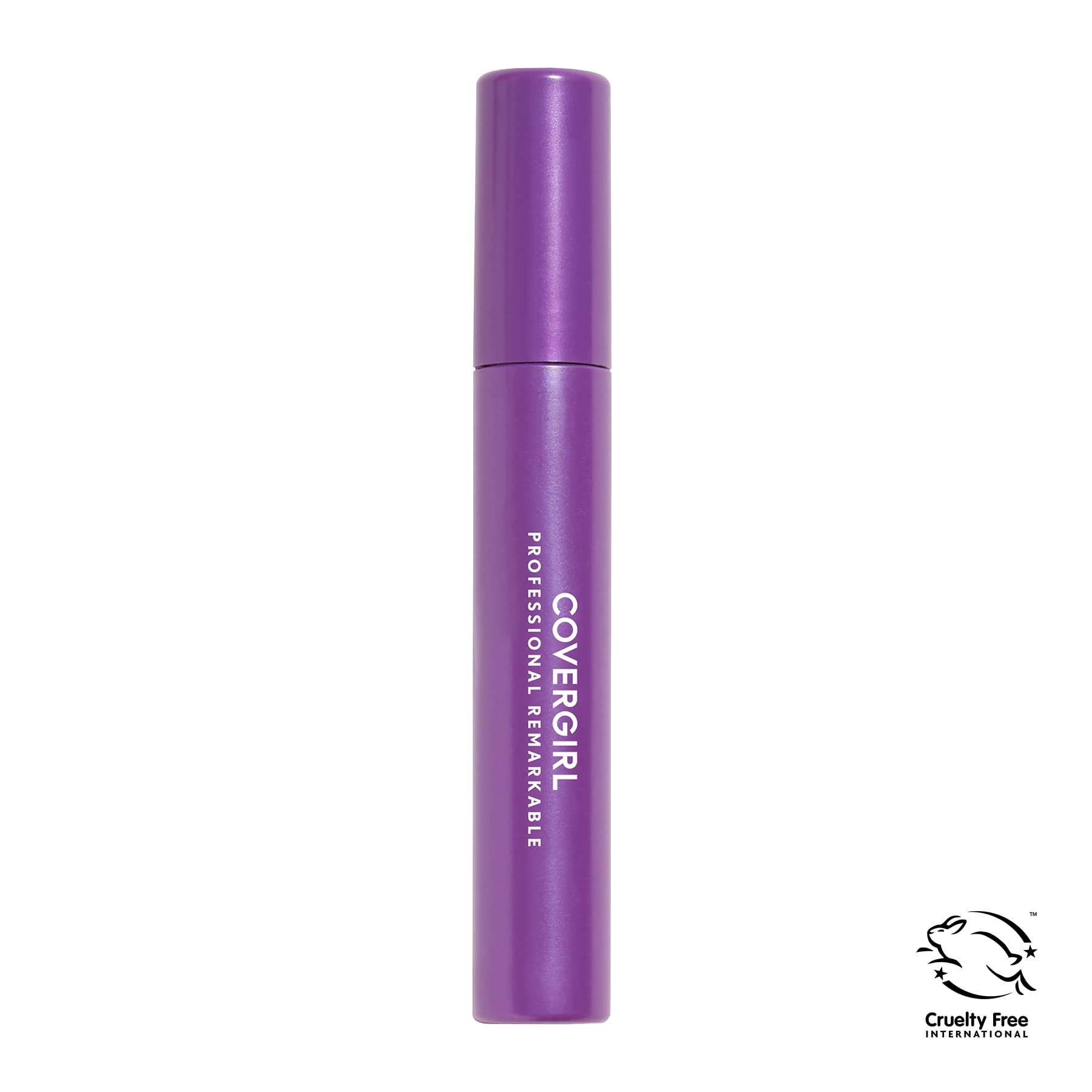 COVERGIRL Mascara Profesional con brocha curva para volumen y definición.
